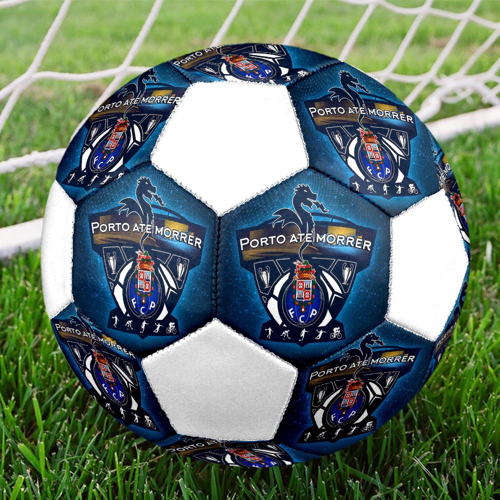 1PC FCP Size 5 Soccer Ball PrahaIndoor Soccer Ball Colorful All Ages Machine Stitched PVC Competition Ready Durable High-Bounce