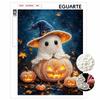 Halloween Ghost Pumpkin Pearl Painting Kit Handmade DIY Home Decoration Painting