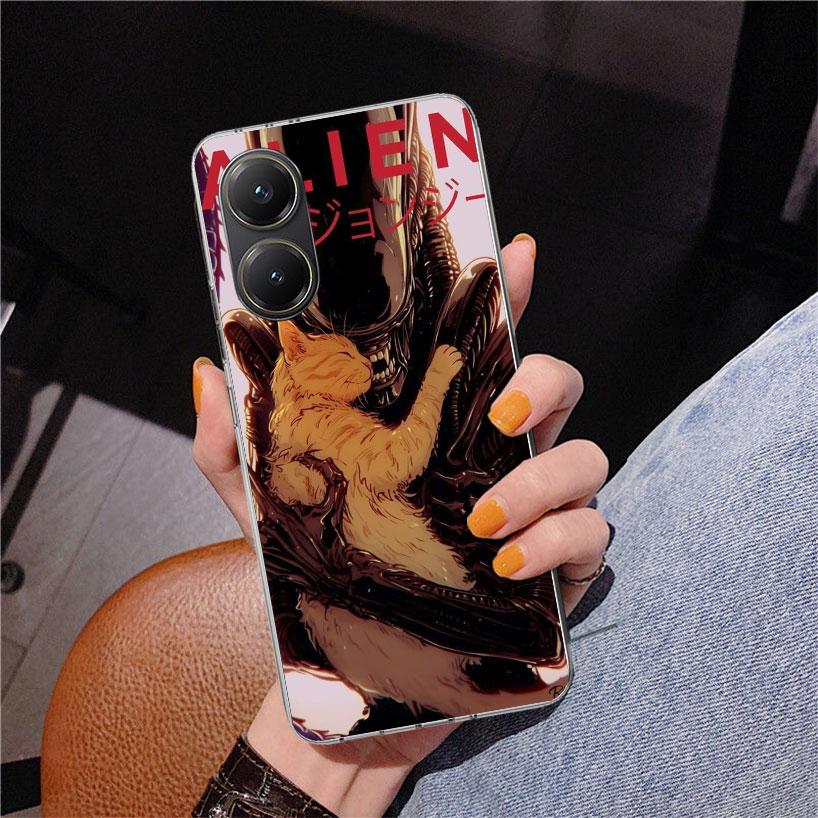 Cool A-Alien X-Xenomorph Phone Case For Xiaomi Poco X7 X6 X5 Pro F7 Ultra Redmi 15C 15 13C 13 12C 12 10 10A 10C 9 9A 9C 9T Cover