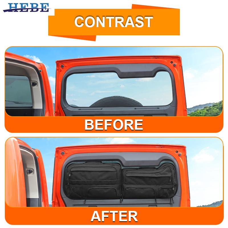 HEBE Oxford Cloth Tailgate Storage Bag Fit for GWM Tank 300 2021 2022 2023 2024 2025 Accessories