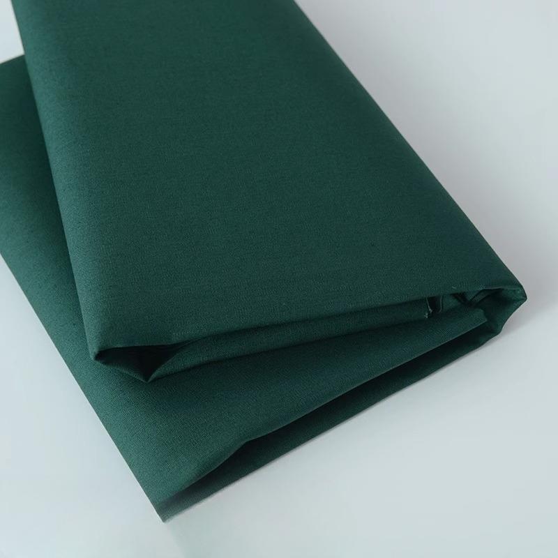 100/300/500cm Cotton Poplin Fabric Solid Color White Red Black for Sewing Accessories Quilting Patchwork handmade DIY Colth