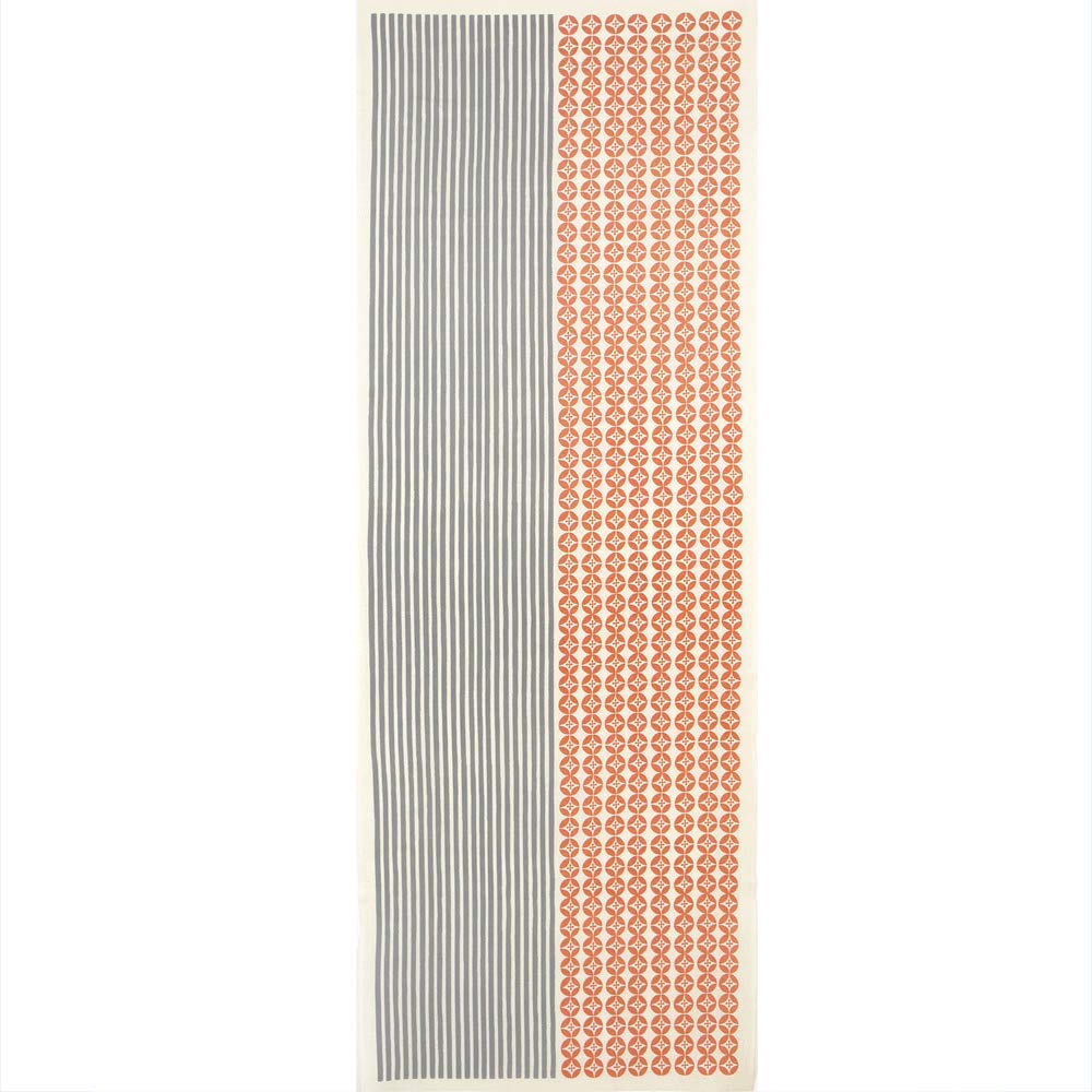 Hamamonyo Tenugui Flowers and Stripes