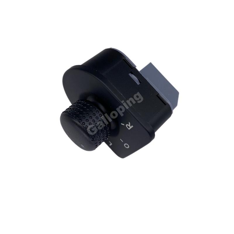 10 PCs Electric Side Mirror Adjust Control Button Switch for VW Bora Golf Mk4 New Beetle 1997-2010 1J1959565D Replacement Parts