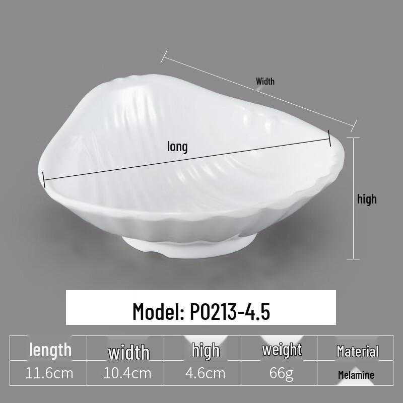 Melamine Round Condiment & Sauce Dish Set