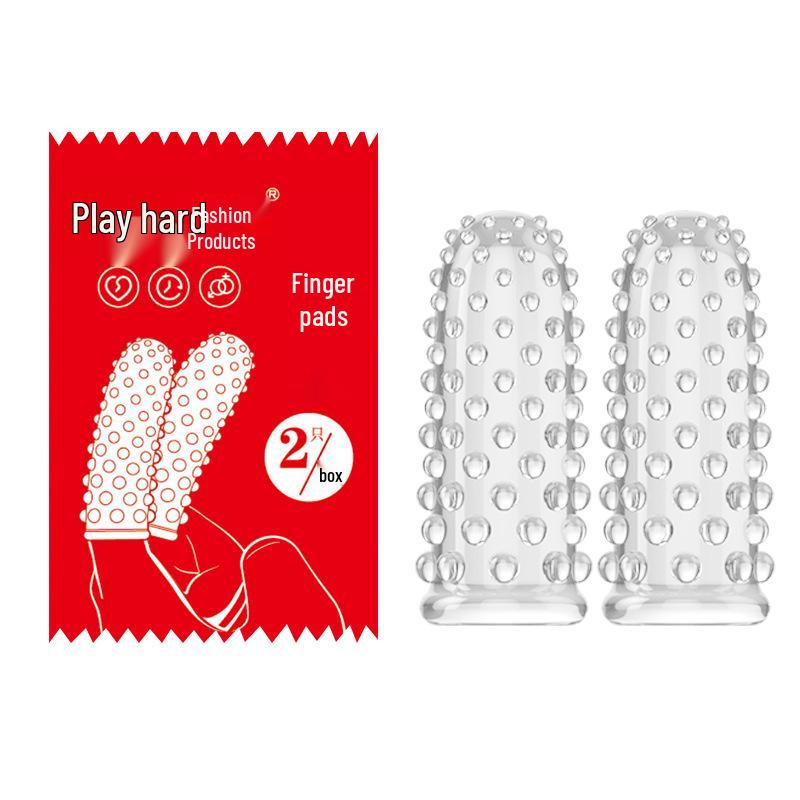 Playful Burst Tide Finger Cots: Adult Fun Set for Couples, Disposable Finger Cots for Sensual Flirting.