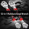 Universal Plum Blossom 8-in-1 Multi-Head Rotating Dog Bone Wrench Repair Tool