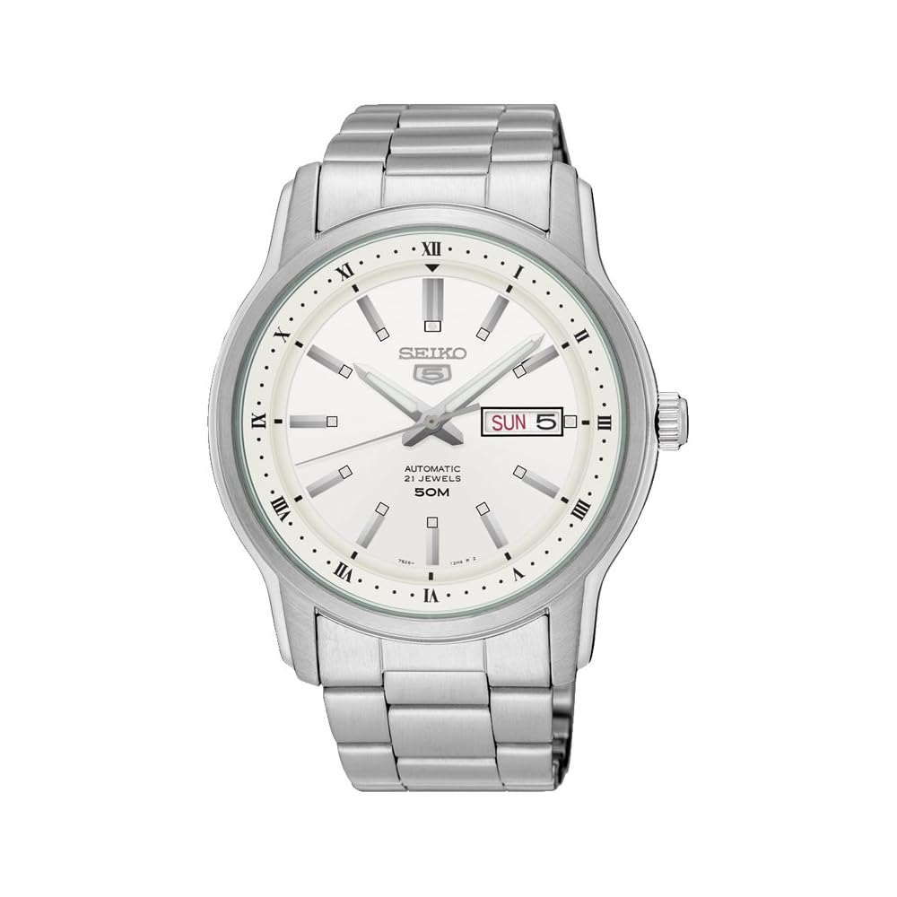 Seiko SNKP09K1 Seiko 5 Automatic Watch 50m Water Resistant Stainless Steel Band