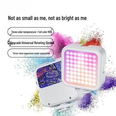 2025 Tragbares Aufhelllicht für Fotografie, Live-Streaming & DSLR-Kameras