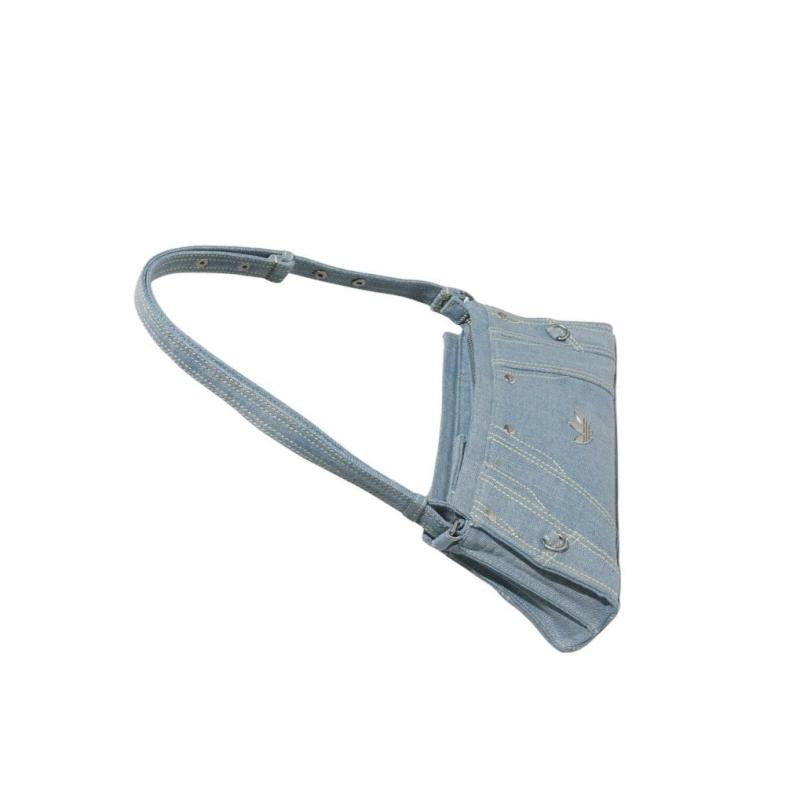 adidas Originals Polyester Handbag, Shoulder Bag Women's Denim Blue Adidas JL7666