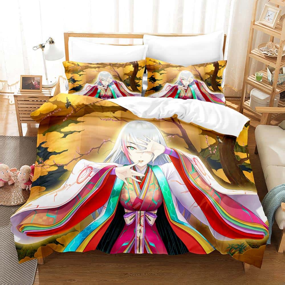 Fashion 3D Print Anime Kawaii Girls The Idolm@Ster Bedding Set Single Twin Full Queen King Size Bed Set Bedroom Duvet Cover Sets
