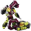 6 IN 1 Nuova Trasformazione NBK KO GT Devastator Modello d'Azione Giocattoli Camion di Ingegneria Combinatore Bulldozer Escavatore Frullatore Giocattolo per Bambini