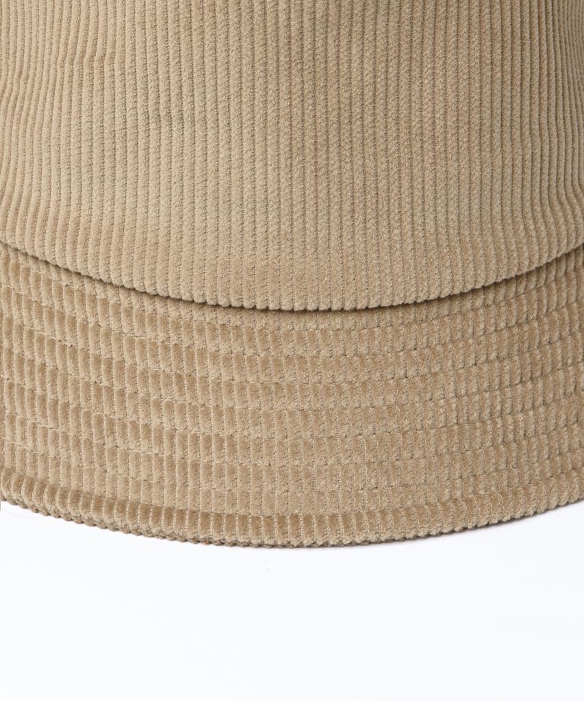 MUSINSA STANDARD Oversized Corduroy Bucket Hat [Beige]