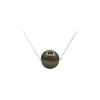 Necklace - Pearls & Colors - Tahitian Cultured Pearl 7-8 Mm Round - 925 Sterling Silver - A+ Quality - Woman