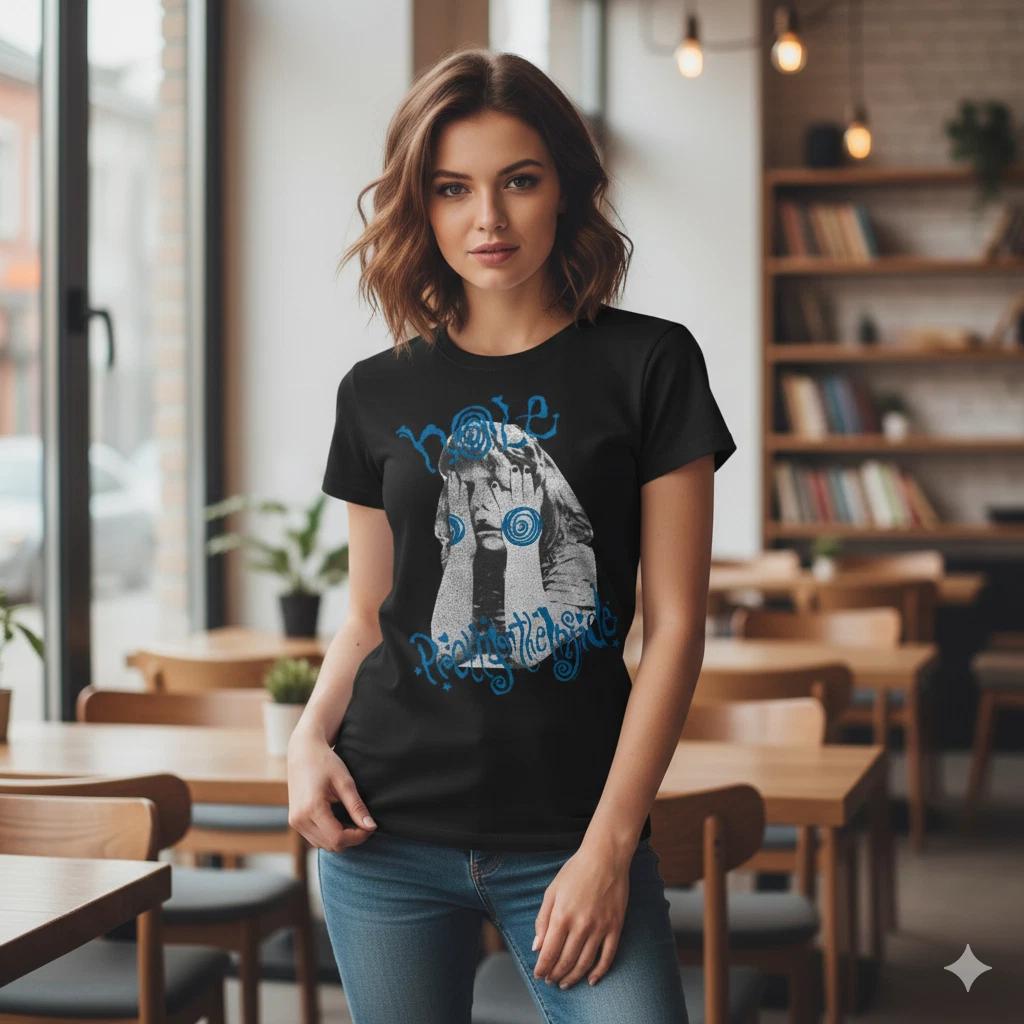 

Unisex Adult Vintage Graphic Noel Pretty When I Cry Vintage Style G... S