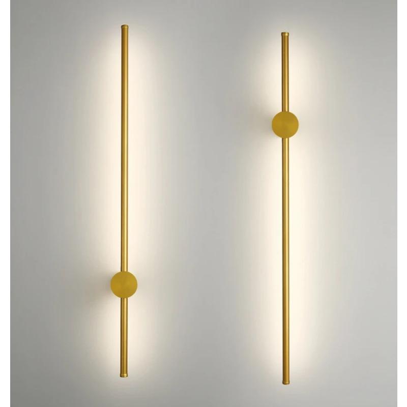 60cm Long Tube Shape Aluminum Linear Indoor LED Wall Lamp