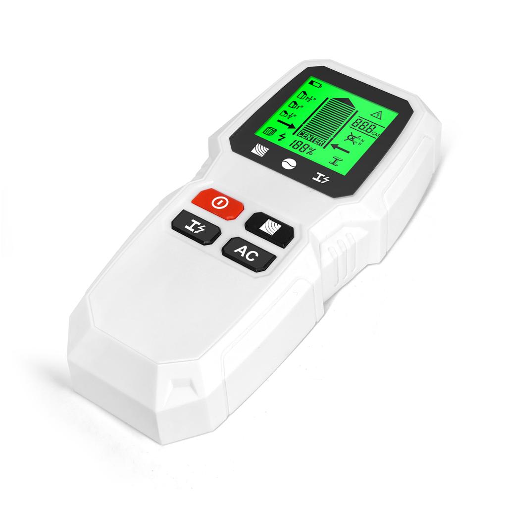 HW-QB6 Wall Stud Finder Sensor Wall Scanner 5 in 1 LCD Electronic Detector Edge Center Wood Current Metal Live Wires Detection