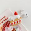Cute Strawberry Cat Cake AirPods Pro for Apple 1/1 Generation Bluetooth Headset Case Soft Shell Female