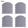 Reusable Mop Pads for Roborock Q10 S5/Q10 S5+ /Q10 VF /Q10 VF+/Q10V /Q10V+ /S8 Pro /S8 Pro+ Washable Mop Cloth Replacement Parts