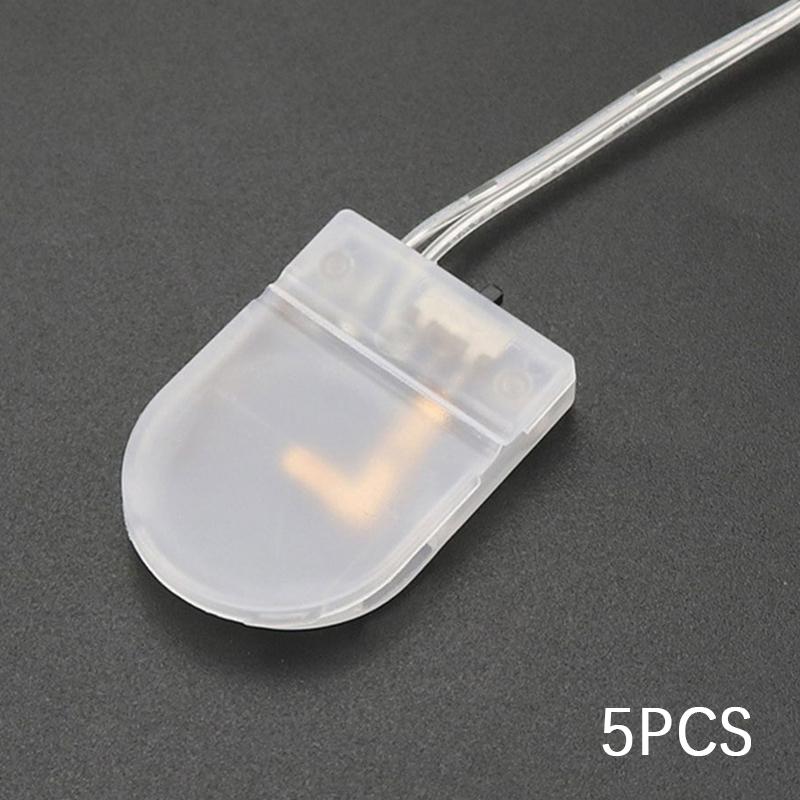 5Pcs CR2032 Button Coin Cell Battery Holders With ON-OFF Switch Leads Wire 3V Battery Box Single Slot Battery Case Cover