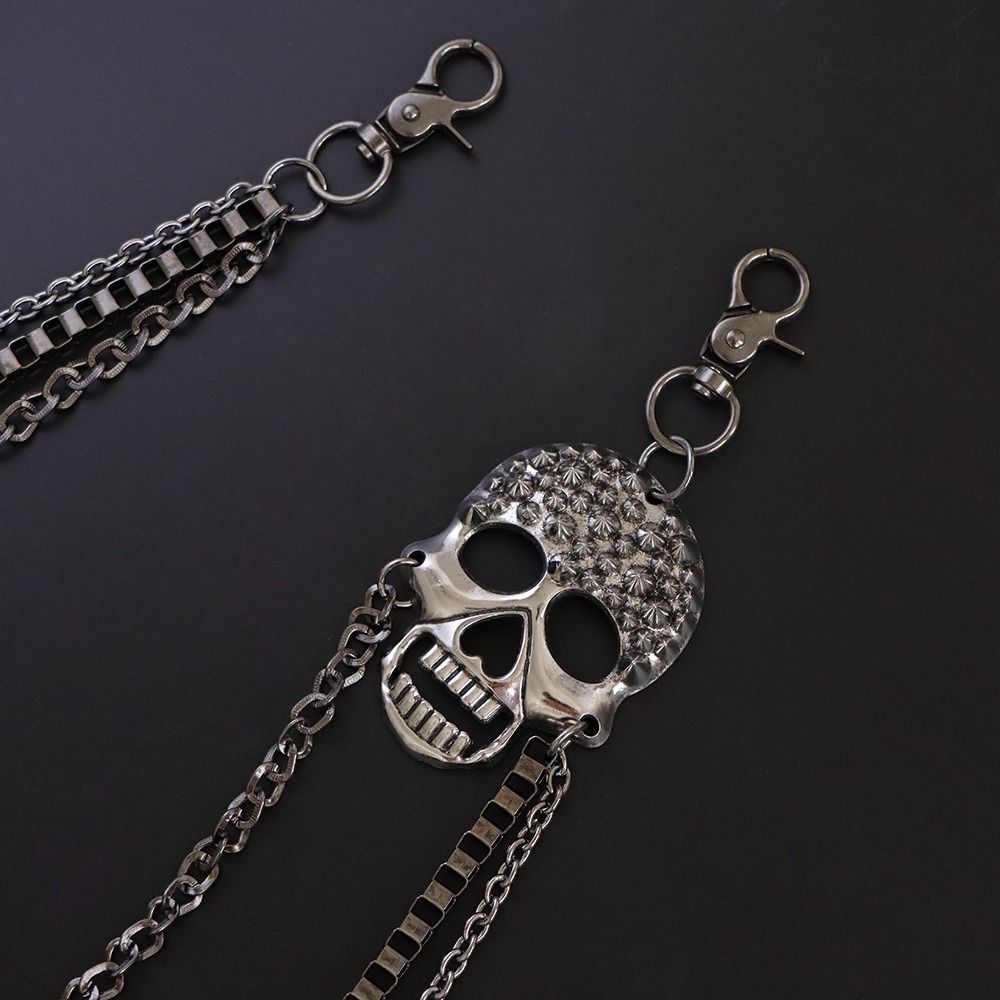 Hip Hop Punk Belt Chain Gothic Pants Chain Cool Skull Waist Chain  Steet