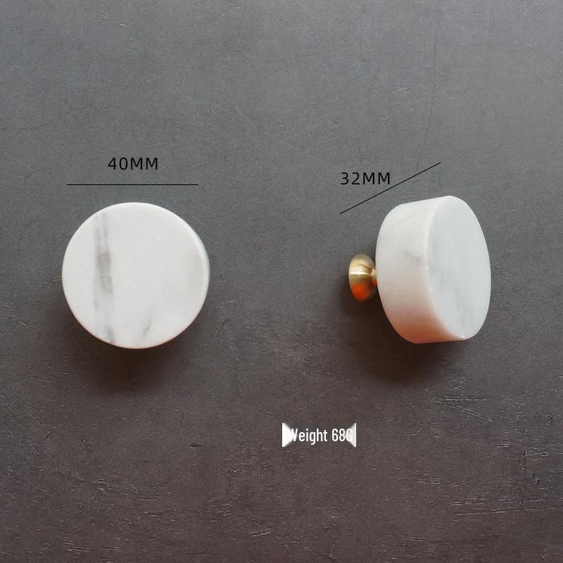 

Сучасна біла та зелена мармурова латунна ручка для шухляди/шафи