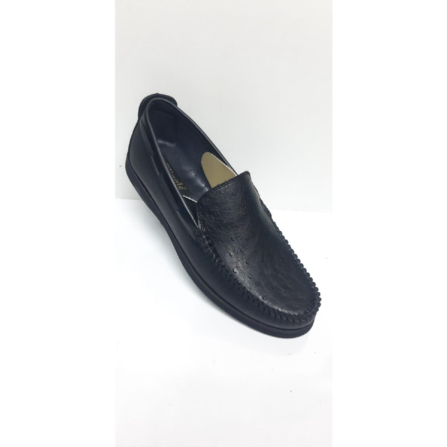 

Мужские черные балетки для повседневного удобного использования 40