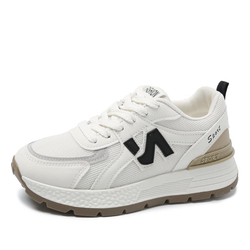 Forrest Gump Shoes Women's Summer 2025 New Super Fire Versatile Non-slip Casual Women's Shoes Soft Sole Light Running White Shoes