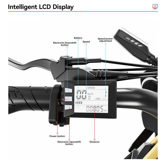 Vélo électrique JANSNO X70 750W 48V14Ah