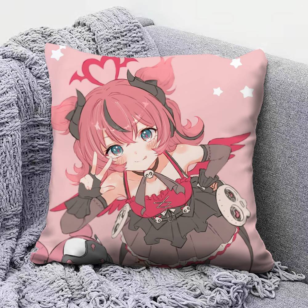 nangong yu Aria Sunna ZZZ zenless zone zero Pillow Covers Home Sofa Cushion Covers and Aecorative Custom