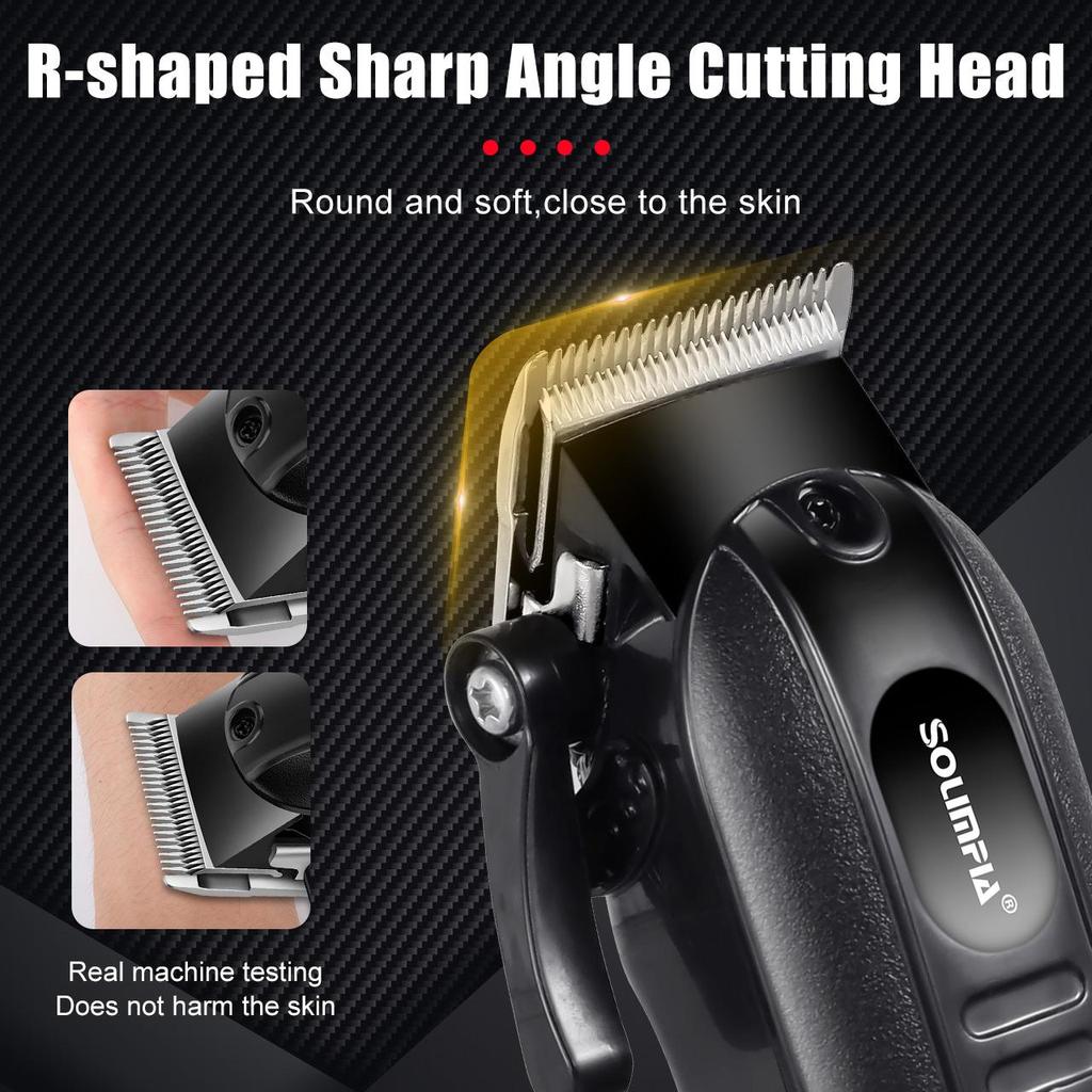 JOYBLISS  Professional Hair Clippers for Men Corded Hair Clipper Hair Trimmer Zero 0MM T-Blade Trimmer