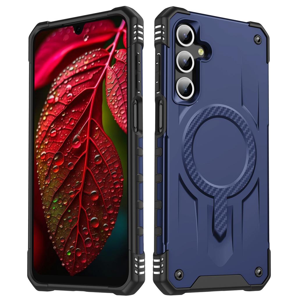 For Samsung Galaxy A56 5G/A36 5G Case Compatible with MagSafe Four Corner Airbags PC+TPU Phone Cover