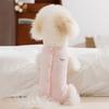 Thin Section Dog Wrap Belly Clothes Solid Color Pet Air-conditioning Clothing  Summer