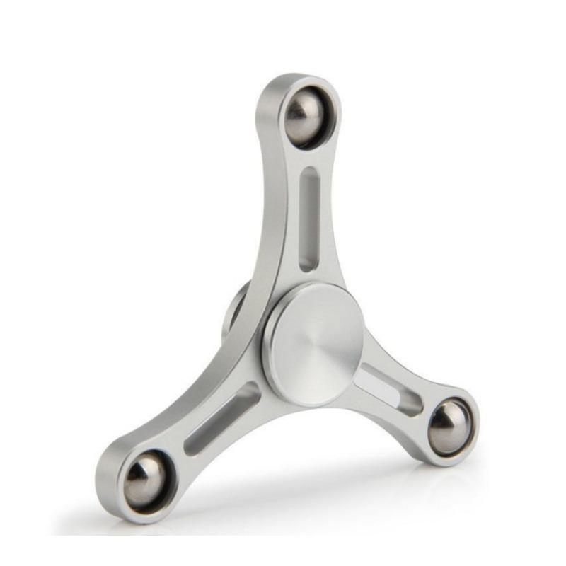 Tri-Spinner Fidget Divertente Giocattolo per Bambini e Adulti Fidget Spinner Metallo EDC Spinner per le Mani per Autismo e ADHD Giocattolo Puzzle Antistress B0127