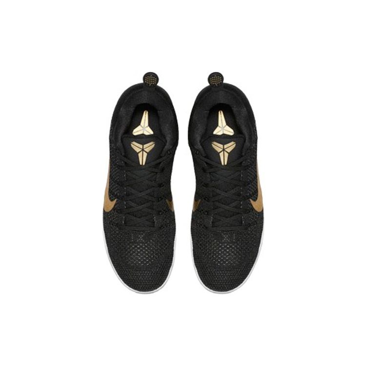Nike Kobe 11 Elite Low Great Career Recall Men Sneakers Black Metallic-Gold-Black 885869-070