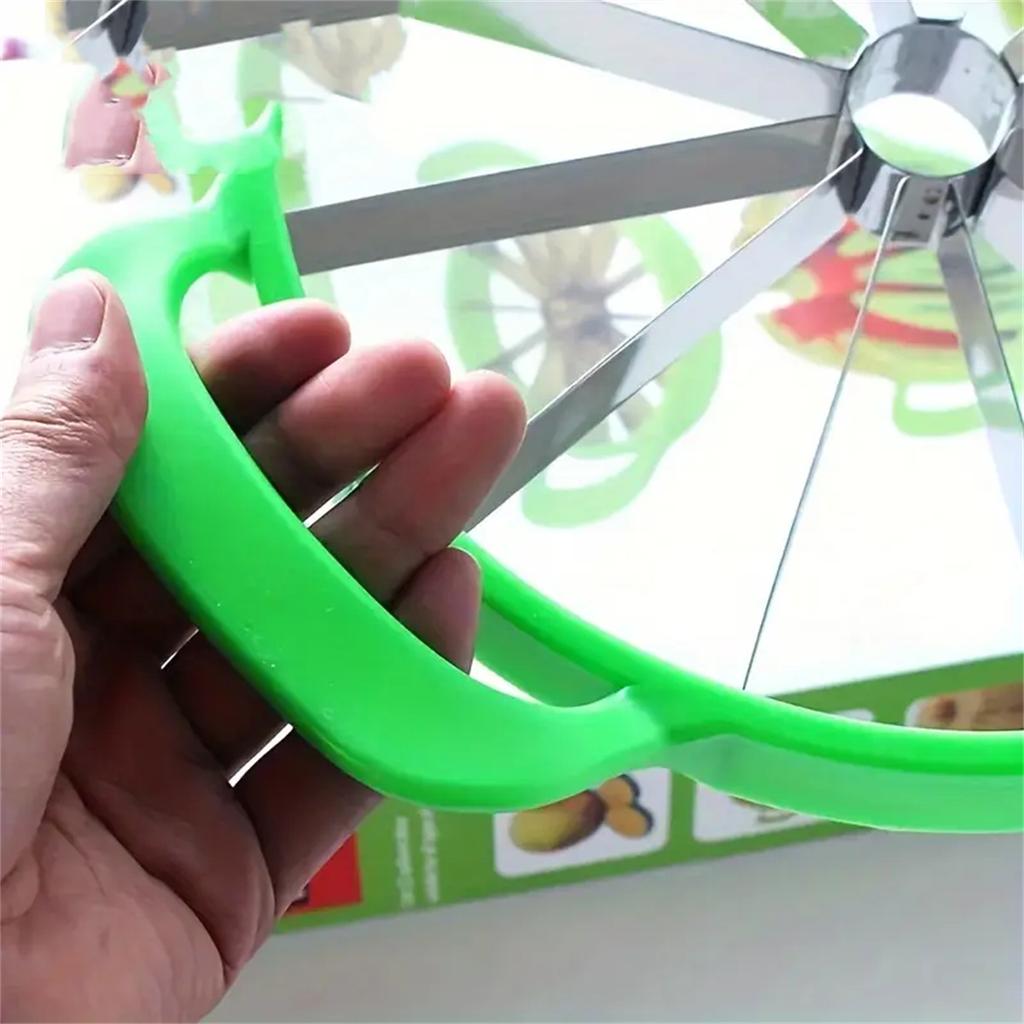1 Pc Watermelon Cutter New 12 Slices Extra Large Watermelon Cutter Fruit Slicer Stainless Steel Watermelon Apple Divider