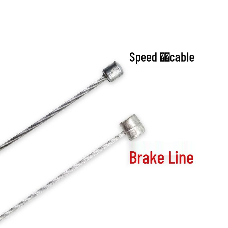 Universal Bike Brake & Shifter Cable Set with Protective Sleeves for Children's Mountain Bikes