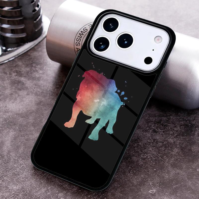 Life Is Better with a Bulldog Mom Phone Case for iPhone 17 16 15 Pro Max Air 14 13 12 11 Plus Shockproof Capa Cover