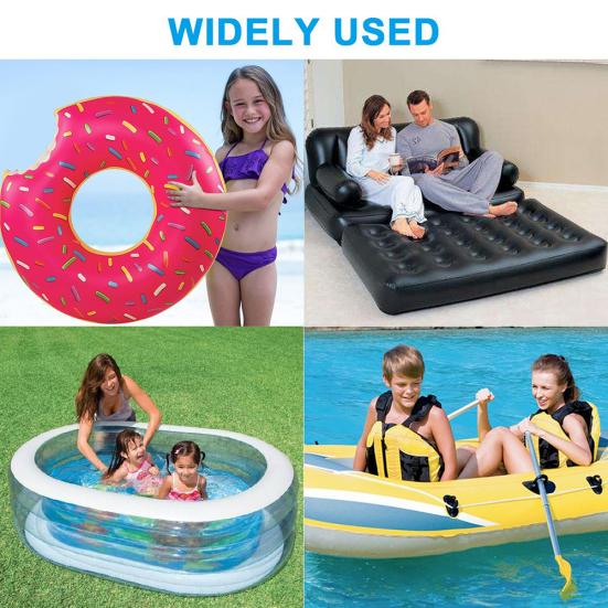 AC Electric Air Pump Inflatable Mattress Bed Boat Pool Quick Inflator UK Plug