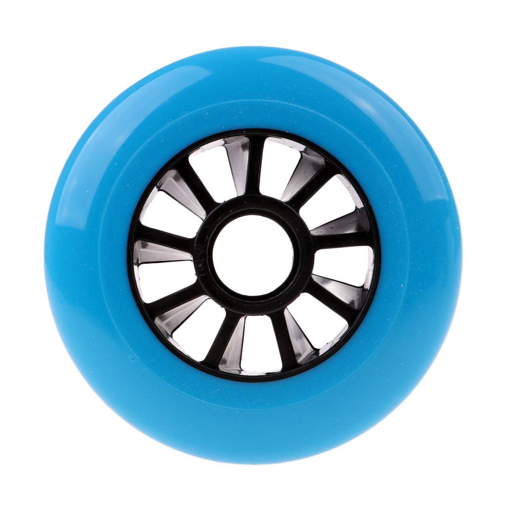 Inline Skate Wheels Fashion Skating Accessory Blue, 100mm