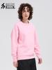 Unisex 430g Heavyweight Round Neck Sweatshirt - Solid Color, Basic Style, High-Quality Cotton Feel