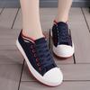 Zapatos Planos de Lona con Suela Blanda para Mujer Primavera 2025 - Versátiles y Casuales Estilo Caliente Estudiante Zapatos de Tabla