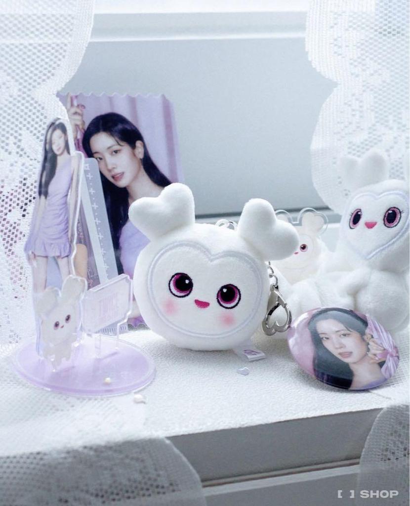 [USED] Welcome TWICE Dahyun Face Key Ring Seoul Con Exclusive