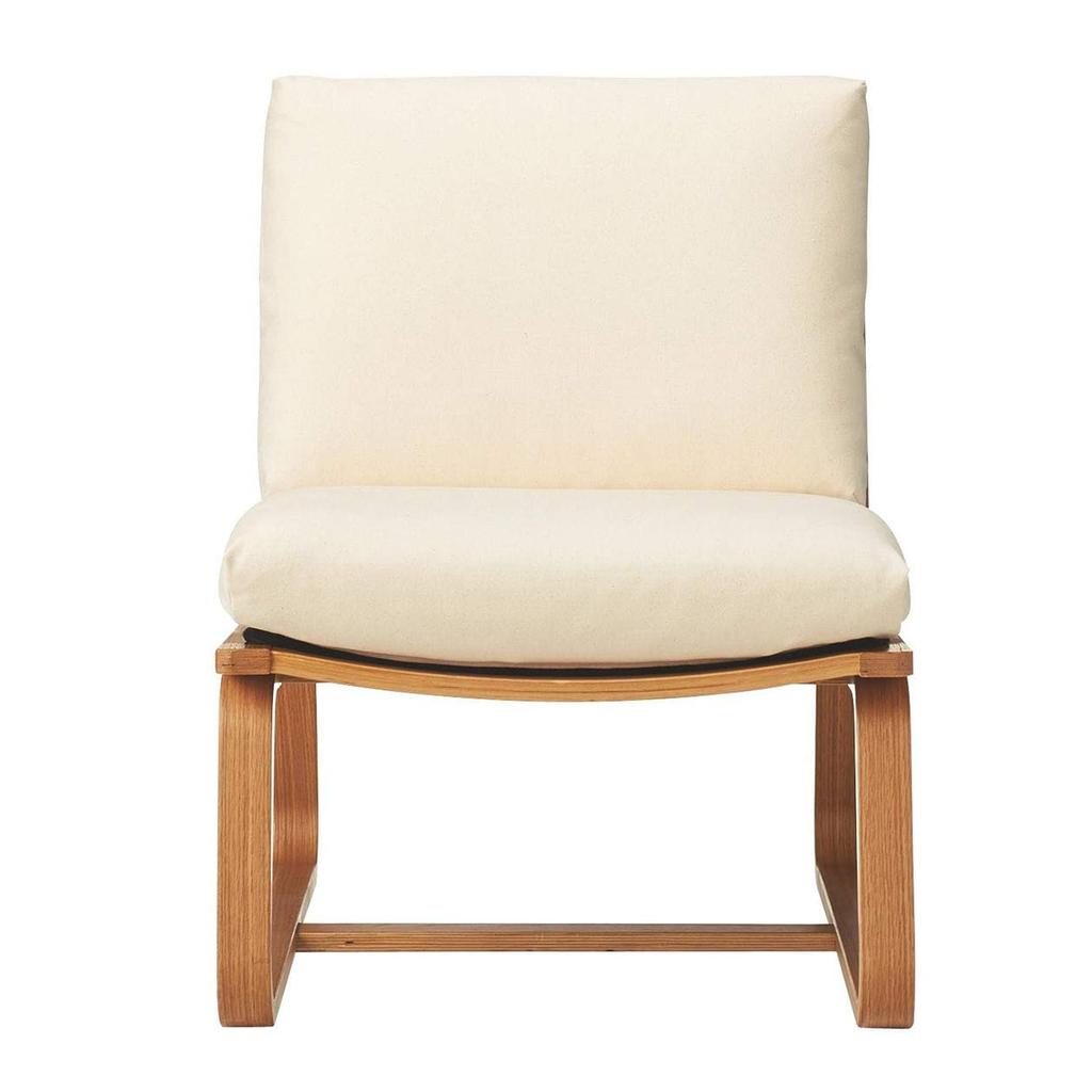 MUJI Oak Sofa Chair That Can Be Used In the Living Room or Dining Room Width 55 X Depth 78 X Height 77 Cm 82598469