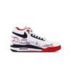 Nike Flight Legacy Abrasion Resistant Mid top Vintage Basketball Shoes Unisex Red BQ4212-100(Team840-1)
