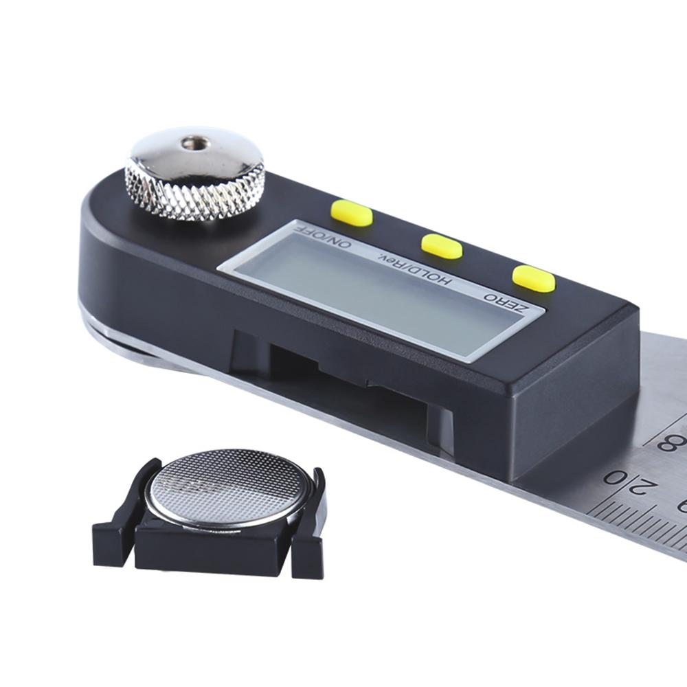 Digital Display Angle IP54 Stainless Steel Protractor Woodworking Angle Protractor Multifunction 360 Degrees Angle