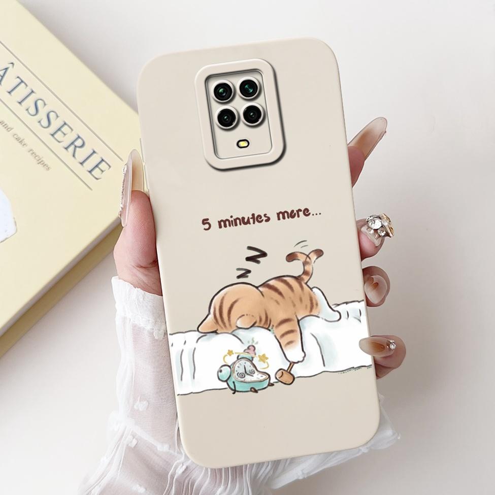 Casing For Redmi Note 9 9S 9Pro 4G Back Cover For Redmi Note 9 Pro Case Cute Cartoon Fashion Flowers Silicone Shockproof Bumper