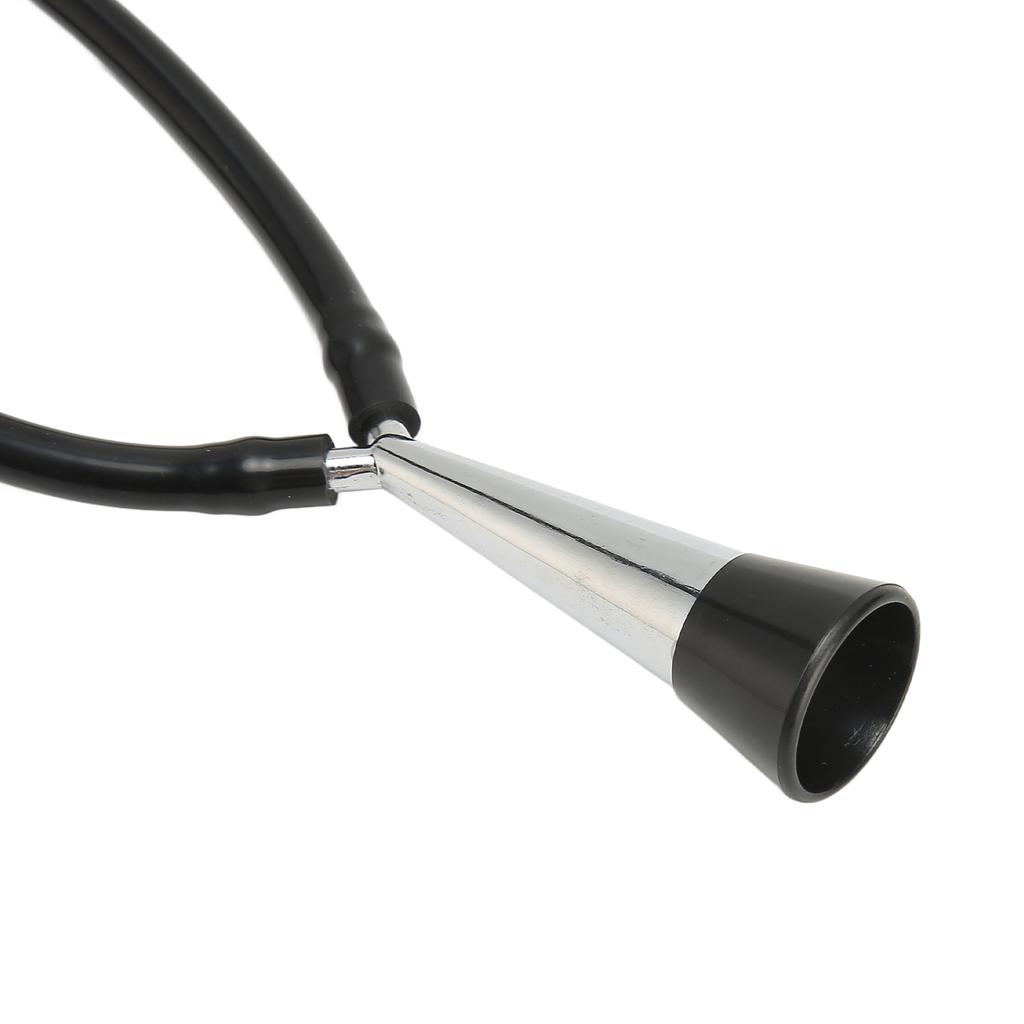 Fötales Stethoskop Überwachung Aluminiumlegierung Weiches Fötales Herz Stethoskop Schwarz für Schwangere