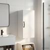 HAARLEM Bathroom Wall Cabinet Glossy White 30 X 31 X 59 Cm