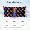 Dog Theme Beach Towel Personalized Custom Name & Text Soft Quick Dry Beach Towel for Swimming Travel