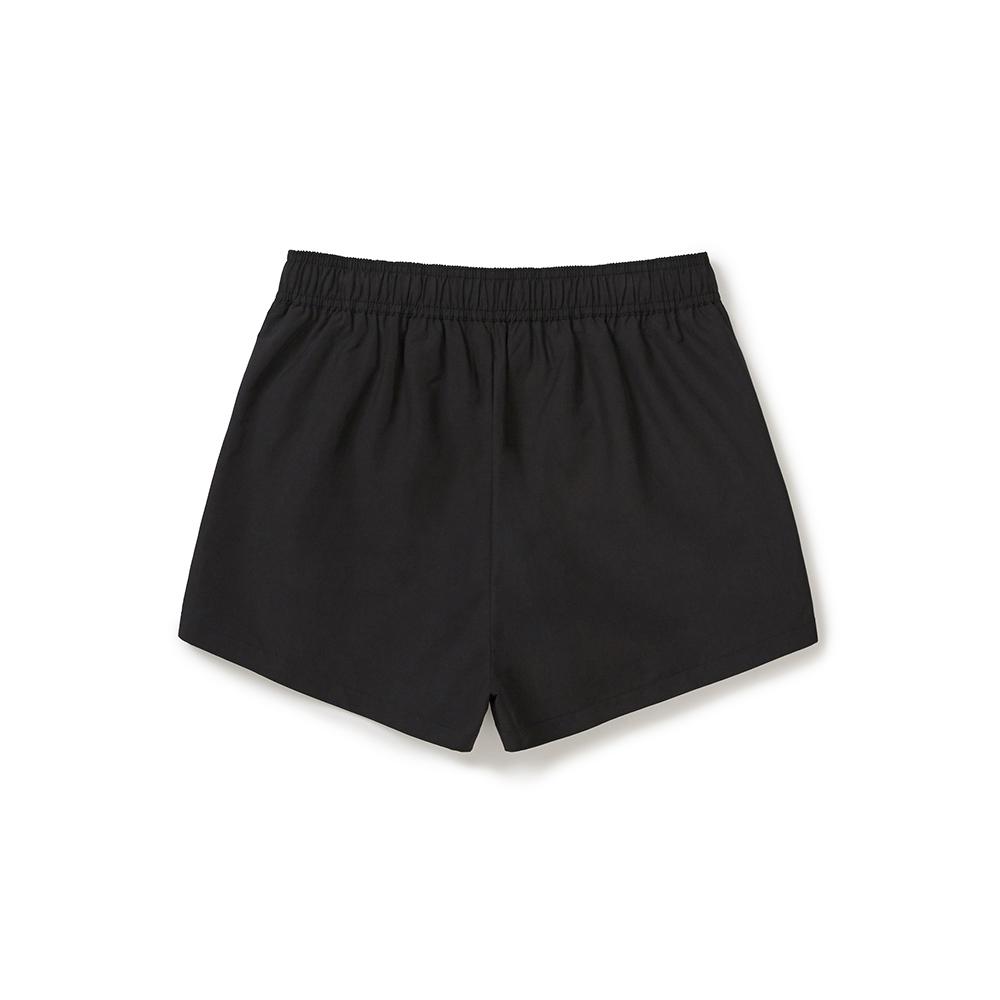 [Snowpeak] Water Women's 3-Quarter Length Leggings Board Shorts Black (S25MWWSP09)